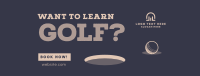 Golf Coach Facebook cover Image Preview