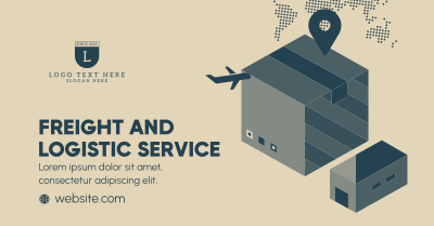 International Logistic Service Facebook ad Image Preview
