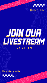 Stream Live Game Instagram Reel Design