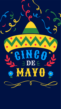 Cinco De Mayo Greeting Instagram story Image Preview