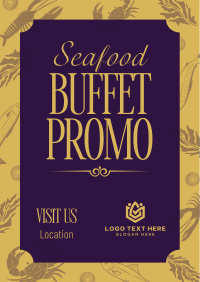 Luxury Seafood Poster Preview