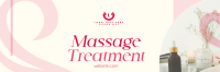 Simple Massage Treatment Twitter header (cover) Image Preview