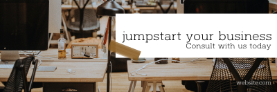 Jumpstart Your Business Twitter header (cover) Image Preview