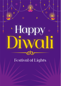 Celebration of Diwali Flyer Design