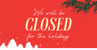 Closed for the Holidays Facebook Ad Design