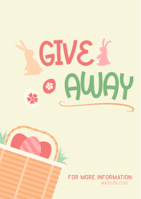 Easter Basket Giveaway Poster Image Preview
