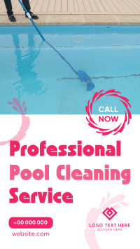 Pool Cleaning Service TikTok video Image Preview