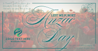 Elegant Anzac Day Facebook ad Image Preview