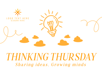 Thinking Thursday Ideas Postcard Image Preview