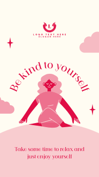 Be Kind To Yourself Instagram story Image Preview