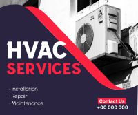 Fine HVAC Services Facebook Post Design