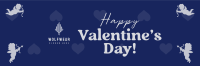 Valentines Cupid Twitter Header Design