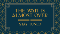 Stay Tuned Art Deco Facebook event cover Image Preview