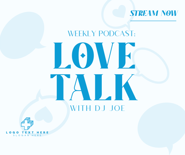 Love Talk Facebook Post Design Image Preview