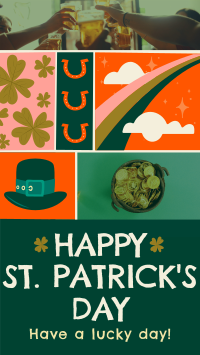 Rustic St. Patrick's Day Greeting Facebook Story Design