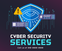 Cyber Security Services Facebook Post Design
