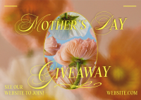 Mother Giveaway Blooms Postcard Image Preview