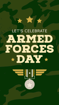 Armed Forces Appreciation Facebook Story Design