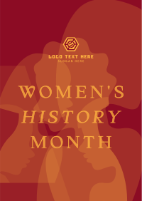 Celebrate Women's History Poster Design