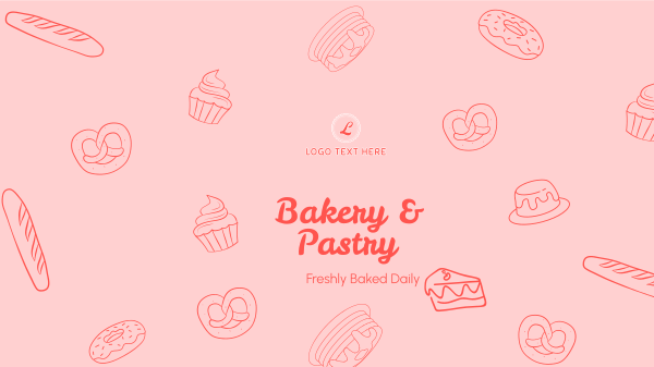 Bakery And Pastry Shop Facebook Event Cover Design