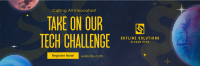 Tech Challenge Galaxy Twitter Header Image Preview