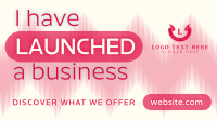 Minimal Conservative Business Launch Facebook Event Cover Preview