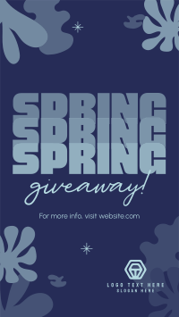 Spring Giveaway Instagram story Image Preview