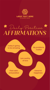 Affirmations To Yourself Facebook story Image Preview