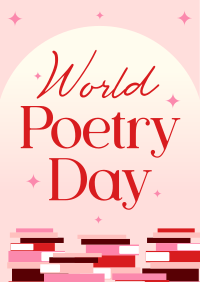 World Poetry Day Flyer Design