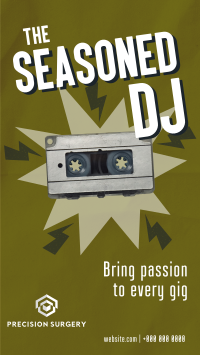 Seasoned DJ Cassette TikTok Video Image Preview