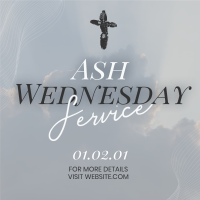 Cloudy Ash Wednesday  Instagram post Image Preview