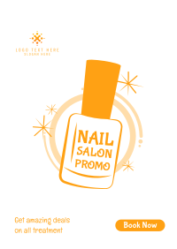 Nail Salon Discount Flyer Design