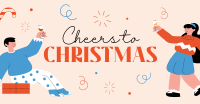 Cheers to Christmas Facebook Ad Design