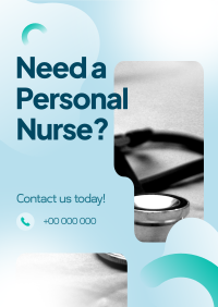 Hiring Personal Nurse Flyer Image Preview