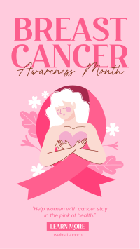 Fighting Breast Cancer Facebook Story Design