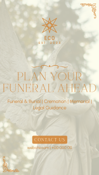 Funeral Services Facebook Story Design