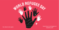 Hand Refugee Facebook ad Image Preview