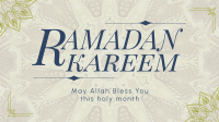 Psychedelic Ramadan Kareem Video Image Preview