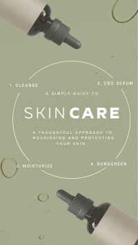 Minimalist Skin Care Routine Instagram Reel Preview