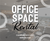 Office Space Rental Facebook Post Design