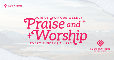 Praise & Worship Facebook ad Image Preview