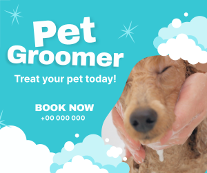 Professional Pet Groomer Facebook post Image Preview