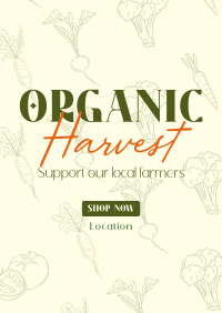 Organic Harvest Flyer Image Preview