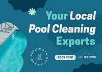 Local Pool Service Postcard Design
