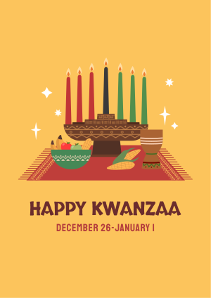 Bright Kwanzaa Flyer Image Preview