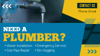 Simple Plumbing Services Facebook event cover Image Preview