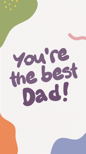 Dad's Day Doodle Facebook story Image Preview