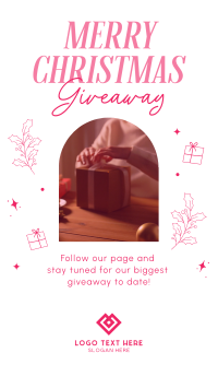 Holly Christmas Giveaway Instagram Reel Image Preview