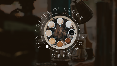 Coffee O Clock Facebook event cover Image Preview