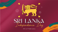 Sri Lanka Independence Facebook event cover Image Preview
